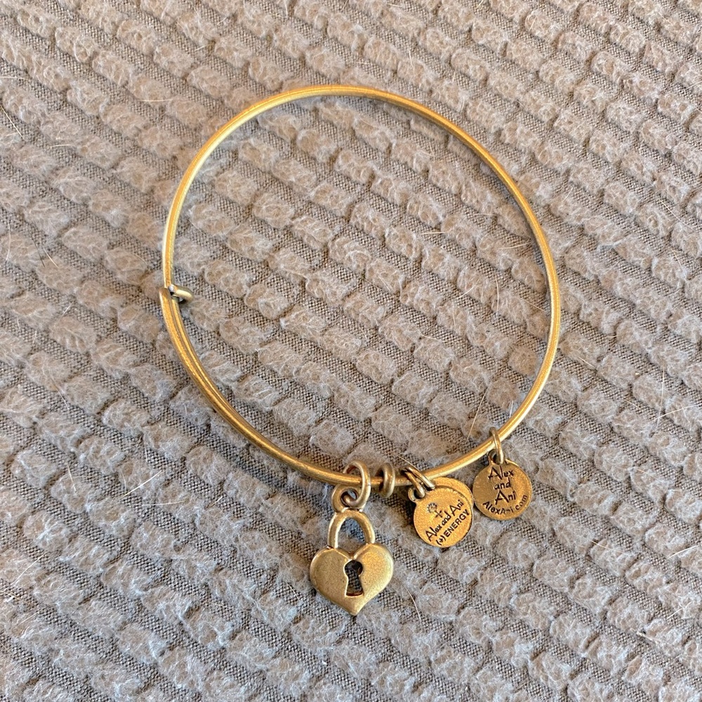 Alex & Ani Key To My Heart bracelet